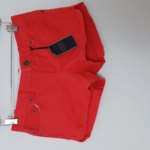 ✨3/$25✨ NWT Powder Room Coral Denim Shorts - 3